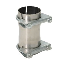 2.5 inch 63mm ID Clamp On Exhaust Pipe Joiner Connector Sleeve Tube Repair Clamp