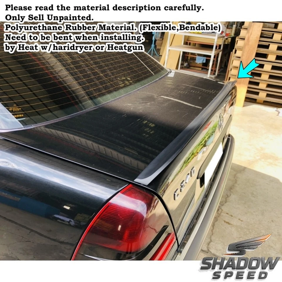 Alerón trasero del maletero Duckbill 284F para Mercedes Benz C W202 1994~2000 sedán Foto 2 de 4