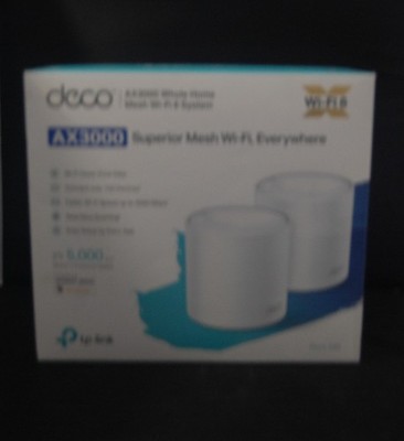 TP-LINK Deco W6000 AX3000 Full Home Mesh Wi-Fi 6 System - White