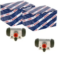 2X Bosch Radbremszylinder 20,64Mm Passend FüR Ford Fiesta Trommelbremse | F 026