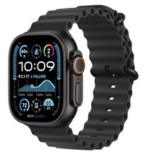 Apple Watch Ultra 2 49mm - GPS Cellular - Titanium Case with Black Ocean Band
