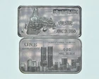 Lot 2 1 Oz Silver Bars State Of New Hampshire - World Trade Center *111