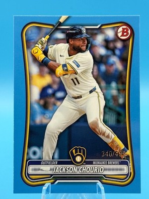 Jackson Chourio 2026 Bowman /499 Sky Blue # 4