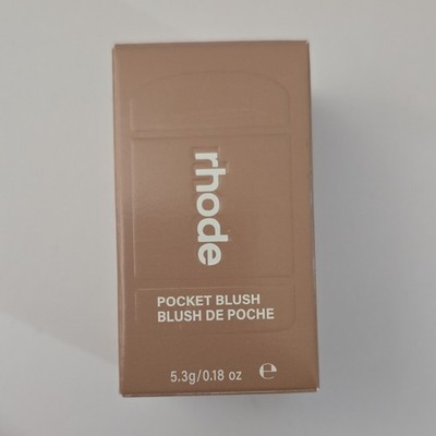 rhode Pocket Blush Juice Box Infused with Peptides 5.3g/0.18oz Satin