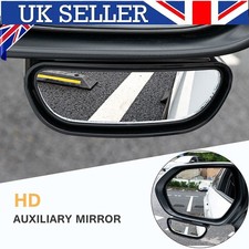 Universal Blind Spot Mirror Adjustable Car Towing Reversing Driving HD Glass New