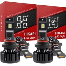 9005/HB3 & 9006/HB4 LED Fog Light 50000LM 45W 6000K Cool White IP68 Waterproof