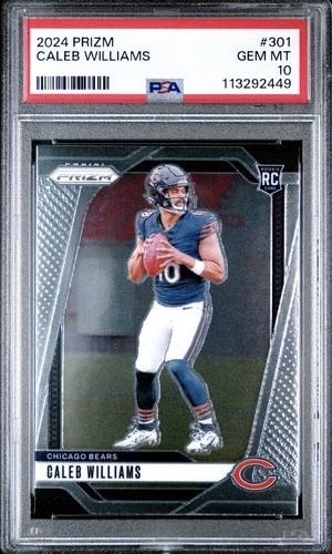 2024 Prizm CALEB WILLIAMS #301 PSA 10