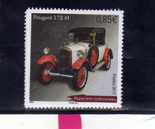ANDORRE FRANCAIS ANNEE 2017 PEUGEOT 172M ** LUXE