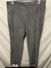 Vintage 70S Levis Strauss Tailored Classics Gray Corduroy Pants Mens 38x30