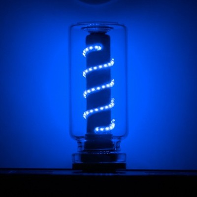 2PCS LED Car Interior Light Touch Control USB Night Lamps Retro Ambient Lights
