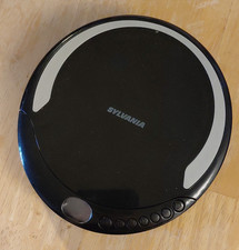 SYLVANIA SCD300DG-4 Portable Discman CD Player Black/Silver Headphone Jack 2015