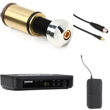 Tomasi MicroCork Flute Pickup - Shure Wireless Bundle