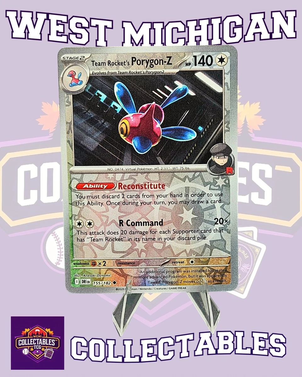 Porygon-Z Holo 130 Pv - SL3 - 105a/147 Carte Pokémon Rare
