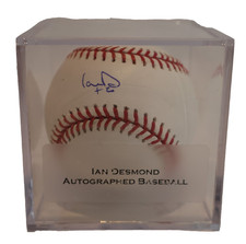 Ian Desmond Autographed Official Major League Baseball - MLB Authenticated