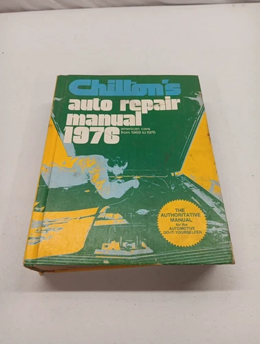 Vintage 1976 Chilton's Auto Repair Manual for American Cars from 1969 to 1976
