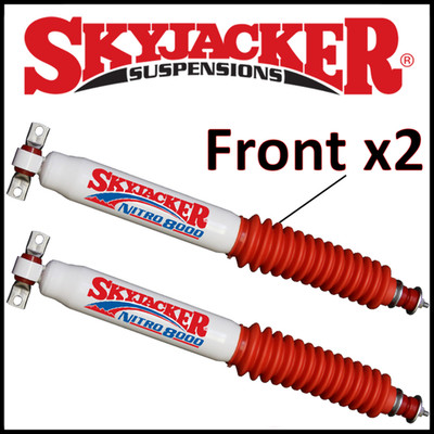 Skyjacker Nitro Shock Absorbers Front PAIR fit 1984-01 Jeep Cherokee w/6-8'' Lift