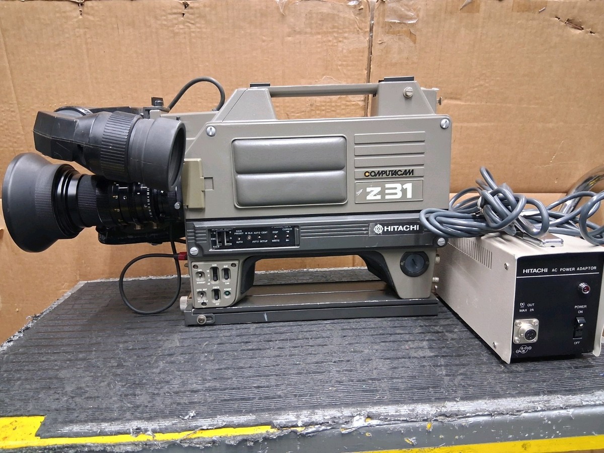 Hitachi PF Z31 Saticon 3 Tubes Video Camera | eBay