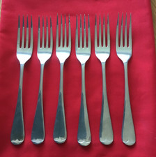 VINTAGE FORKS X 6 BY J R & S, BENARES. ENGLAND