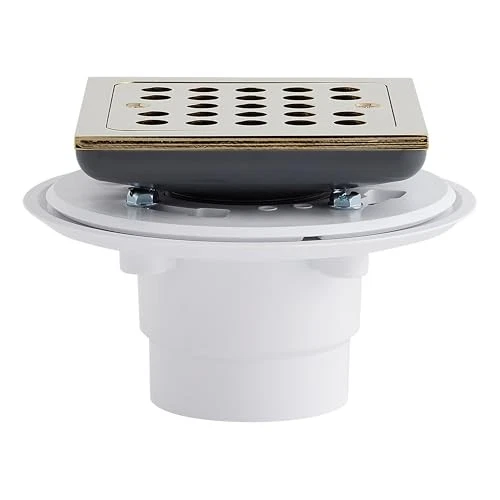  446698 Menlo Square Shower Drain - Polished Nickel  - Picture 6 of 8