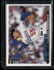 1995 Collector's Choice #229 Orel Hershiser Silver Signature
