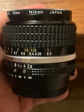 Nikon f/2 Camera Lenses 24mm Focal for sale | eBay
