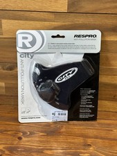 Respro City Maschera Anti Inquinamento Taglia Large Nera Filtro Sostituibile Nuova