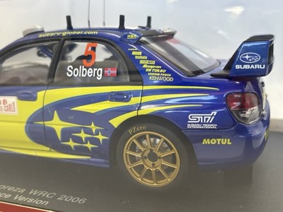 Autoart 1/18 Subaru Impreza #5 WRC 2006 Solberg Night Version