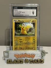 CGC Graded Mint 9 Pikachu Pokemon 2015 Breakthrough Reverse Holo 48/162
