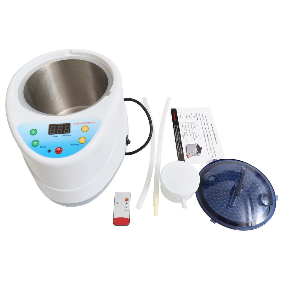 4L Portable White Fumigation Machine Sauna Steamer Pot Steam Generator