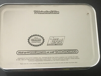 Pokemon Topps TV Animation Series 2 with foil cards 1 and 2 of 5