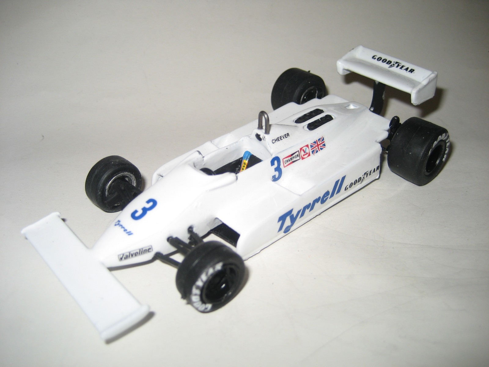 MODEL BUILT BUILT BUILT F.1 TYRRELL 011 FORD CHEEVER GERMAN GP 1981 1 43 e65337 MODEL BUILT BUILT BUILT F.1 TYRRELL 011 FORD CHEEVER GERMAN GP 1981 1 43 e65337
