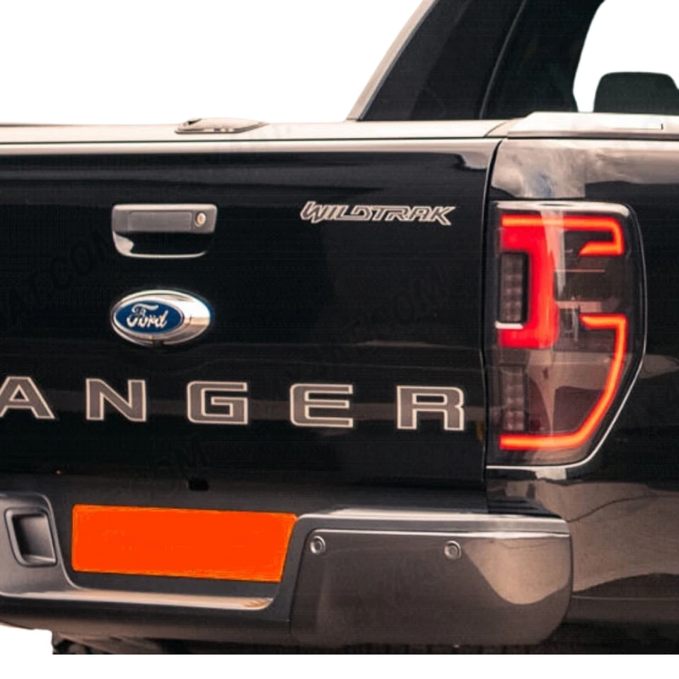 LED Smoke Tail Light Lamp Set For FORD Ranger RAPTOR Year 2012-2021,1Set. - Image 2 of 4
