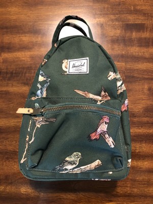 Herschel Nova Mini Backpack - Birds of Herschel - Dark Green  display picture 3