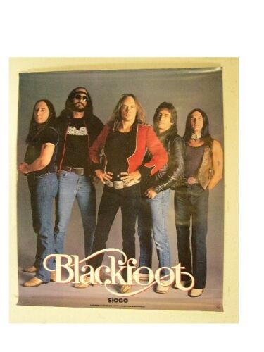 Blackfoot OLD Poster Black Foot Lynyrd Skynyrd - Picture 1 of 1