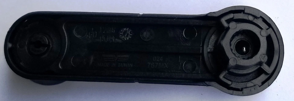 Nuevo conductor/pasajero delantero manivela ventana 97-14 F-150/Ranger F37Z1023342A (BlacK) Foto 2 de 3