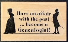 Rubber Stamp Genealogy Have An Affair With The Past Rootstamps