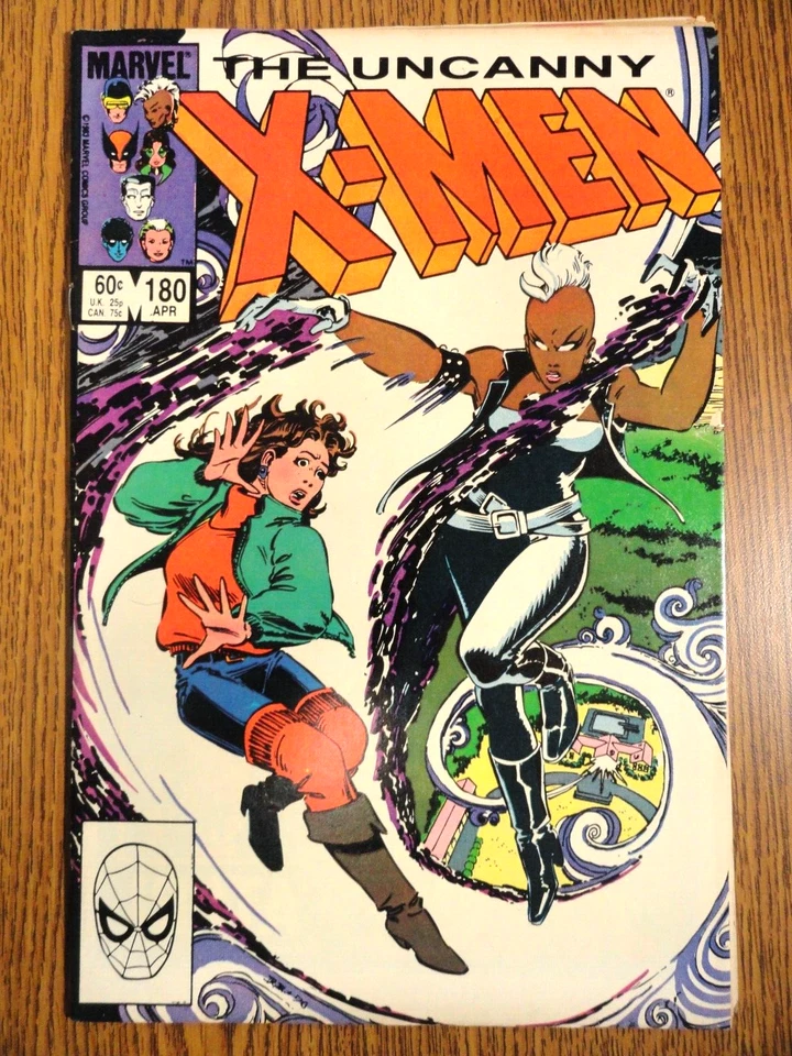 Uncanny X-Men #180 Romita Tempête Housse Clé Fin Claremont 1st Motif Marvel Mcu - Photo 1/1