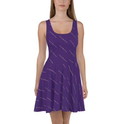 211INC Grimes Purple Skater Dress | eBay