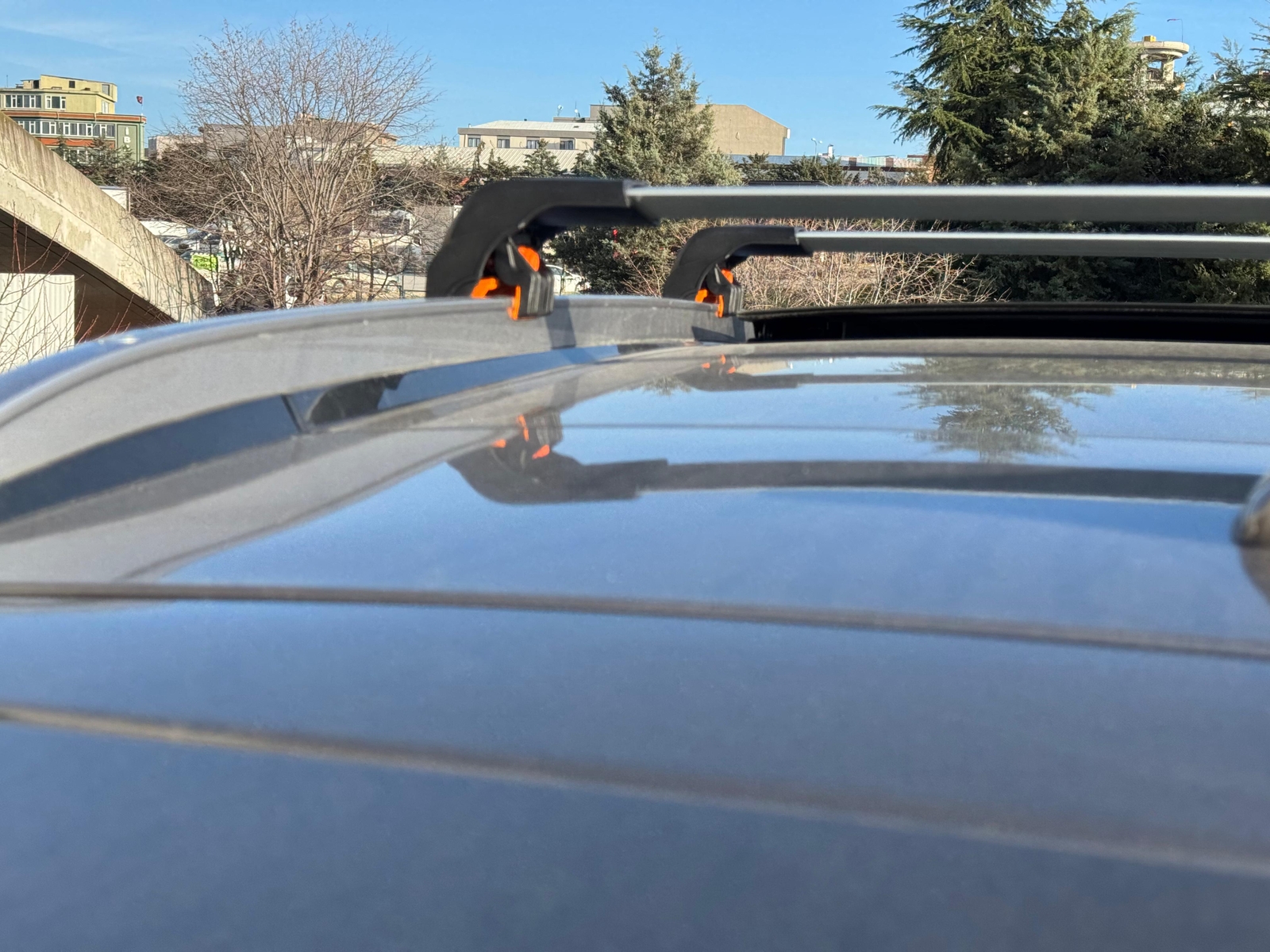 Premium Quality Roof Rack Cross Bar set for Audi e-tron 2019-2023-Silver