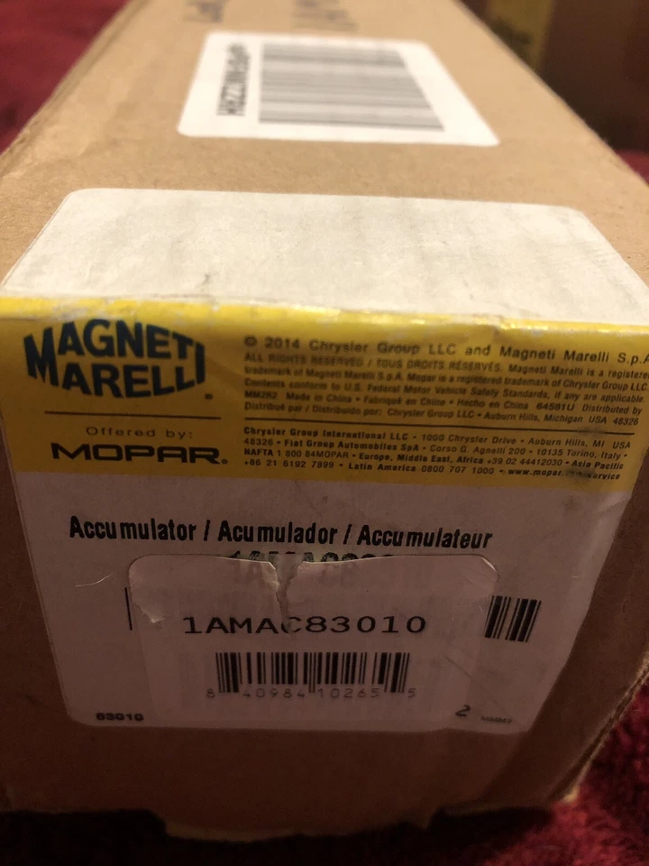 Acumulador de aire acondicionado-ZX2 Magneti Marelli 1AMAC83010 para Ford Escort 98-00 Foto 4 de 4