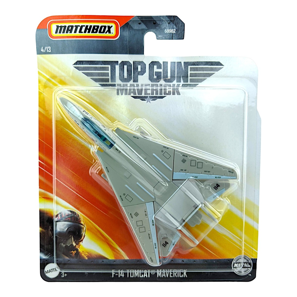 Matchbox Sky Busters Top Gun Maverick's F-14 Tomcat jet