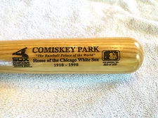 Comiskey Park (Limited Edition #382 of 500) Baseball Bat -Mint!