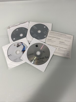 Apple Hardware Test v1.2 CD + Apple Software Restposten