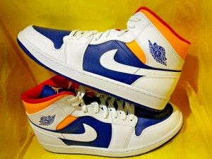 New Men S Retro Nike Air Jordan 1 Mid Lakers Colors Shoes 554724 131 Size 13 194277044130 Ebay