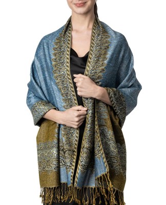 Chuarry 10 Stück Paisley Pashmina Schals – Weich, Mit Fransen, Ca. 200x70 Cm, Polyester