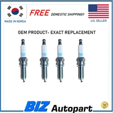 GENUINE ! 4PC SPARK PLUG SET FOR 2021-2024 HYUNDAI/KIA # 18875-09085