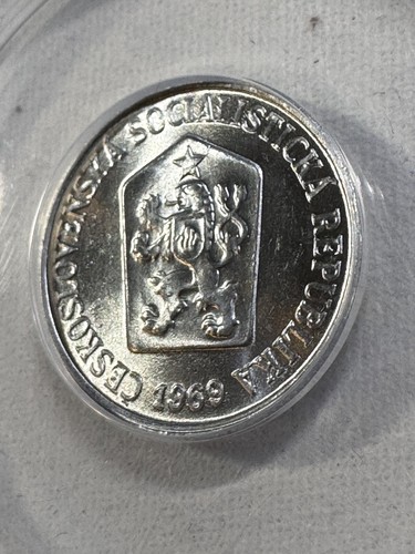 1969 Czechoslovakia 10 Haleru Graded MS 65 by ANACS - 第 3/8 張圖片