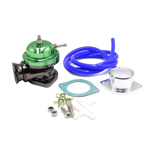 Green Universal Type-RS Turbo Blow Off Valve Kit Adjustable 25 psi BOV Blow Dump - Picture 5 of 20