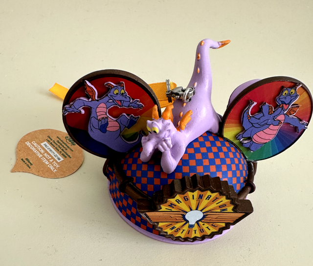 Disney Journey Into Imagination Figment Ear Hat Ornament for sale online eBay
