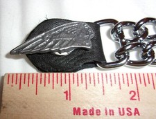 Indian vest chain USA motorcycle clothing accessory biker extender extension